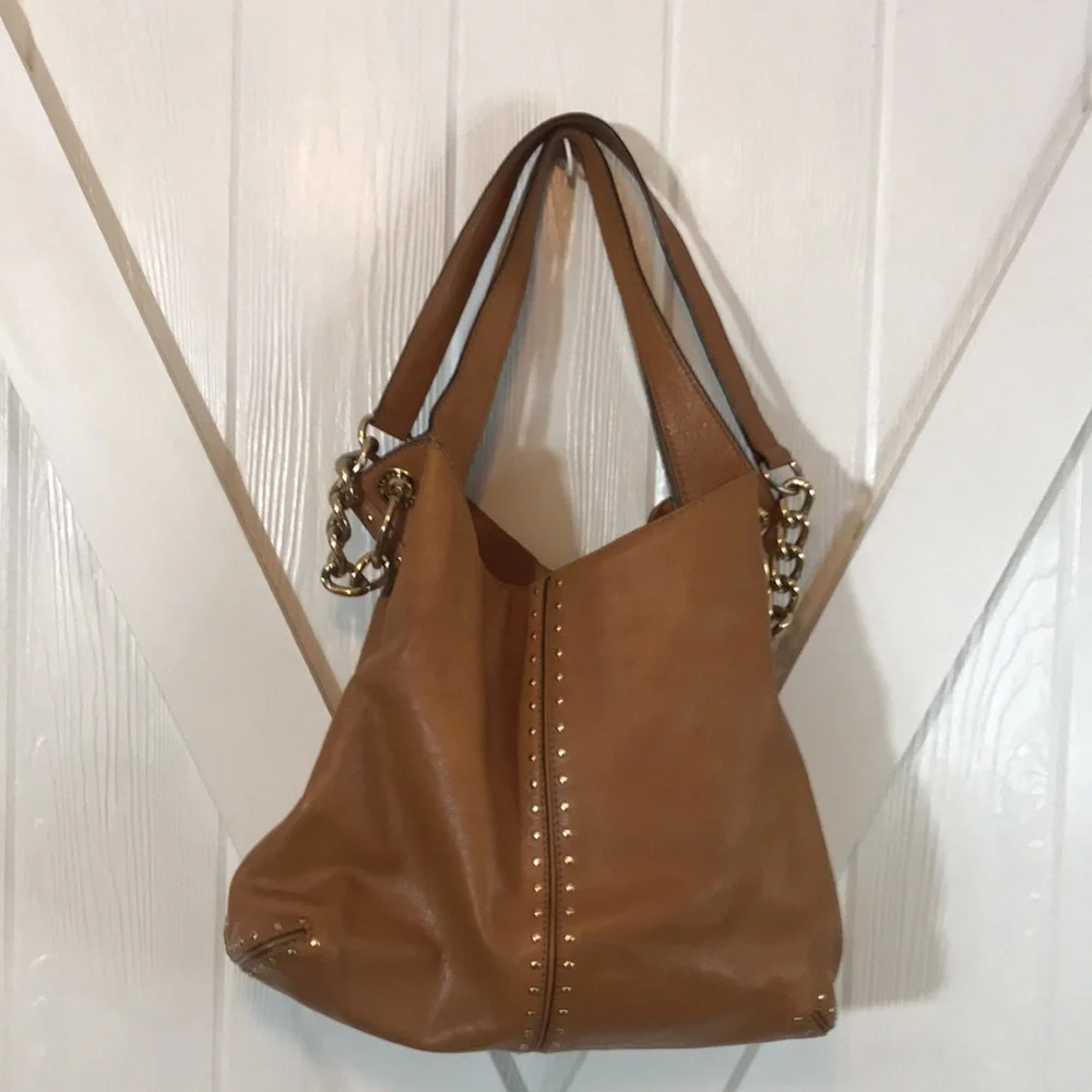 Michael Kors Brown Leather Bag